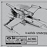 ACME - Sketchplate - X-Wing 