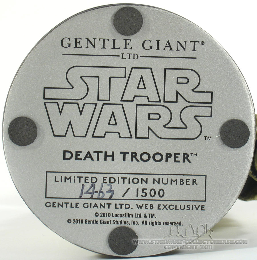 Deaht Trooper Mini Gentle Giant Mini Bust