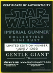 Imperial Gunner - Gentle Giant Mini Bust