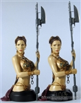 Princess Leia as Jabba's Slave - Slave Leia in Metal Bikini Mini Gentle Giant Mini Bust