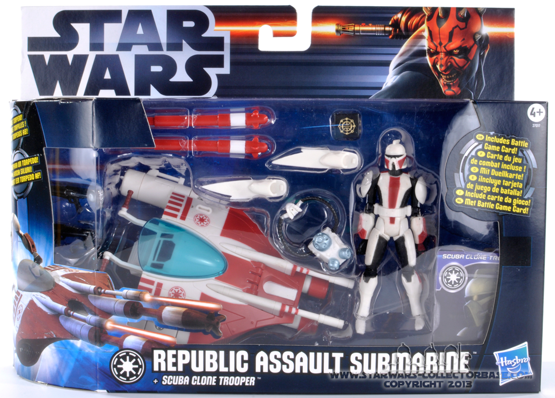Republic Assault Submarine + Scuba Clone Trooper
