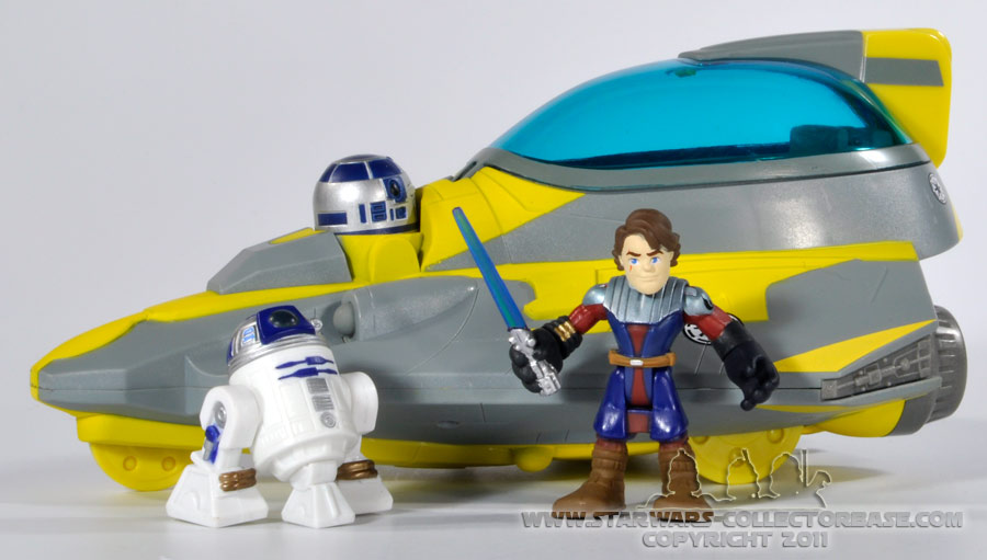 Anakin Skywalker's Jedi Stafighter with R2-D2 - Jedi Force