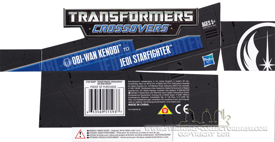 Obi-Wan Kenobi to Jedi Starfighter Transformer