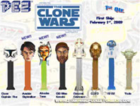 PEZ The Clone Wars 2009