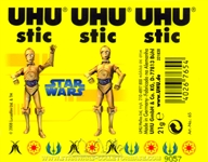 2009 THE CLONE WARS UHU Sticks STARWARS-COLLECTORBAS.com