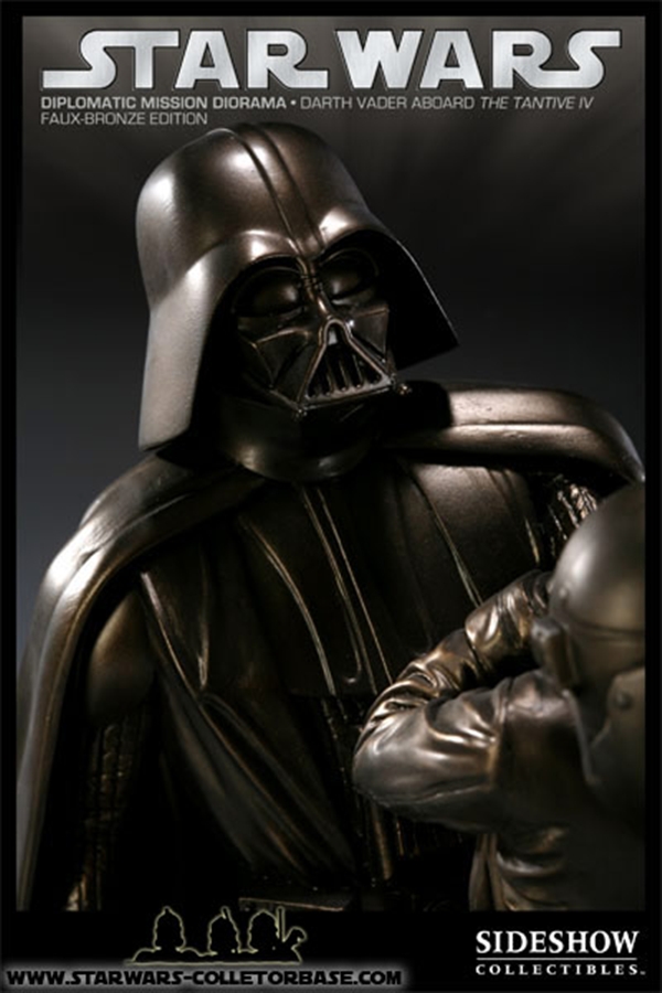 Diplomatic Mission - Darth Vader vs Captain Antilles Faux- Bronze 