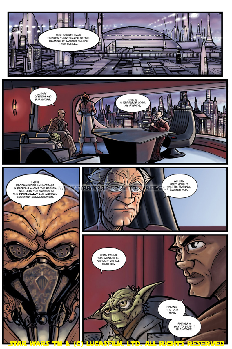 The Clone Wars - Shakedown - Prolog-Comic