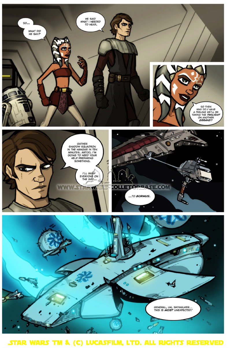 The Clone Wars - Shakedown - Prolog-Comic