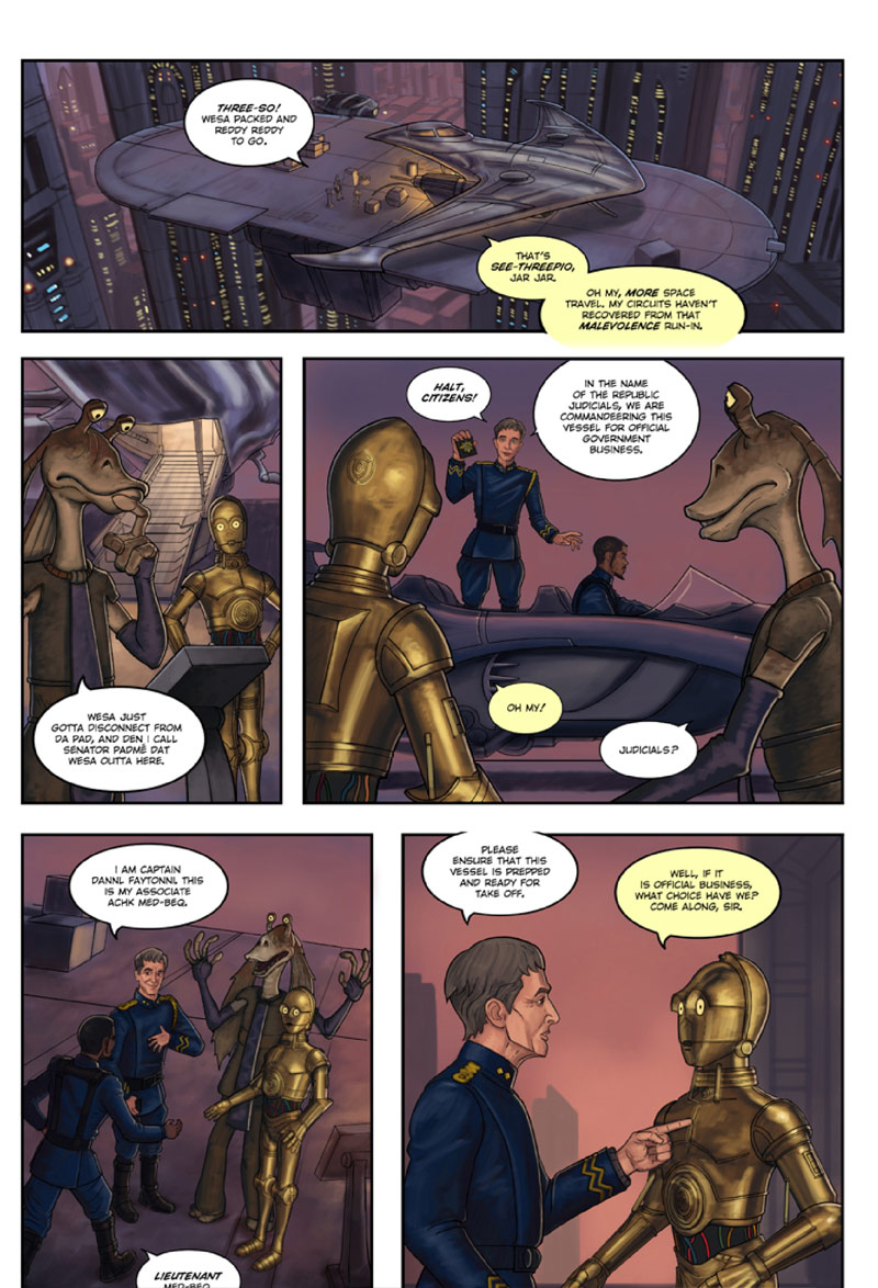 The Clone Wars - Duell der Droiden - Prolog-Comic