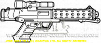 T-6 schwere Blasterpistole